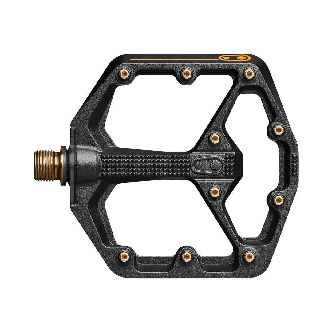Crankbrothers Stamp 11 Small Black/gold Pedale 3 Crankbrothers Stamp 11 Small Black/gold Pedale