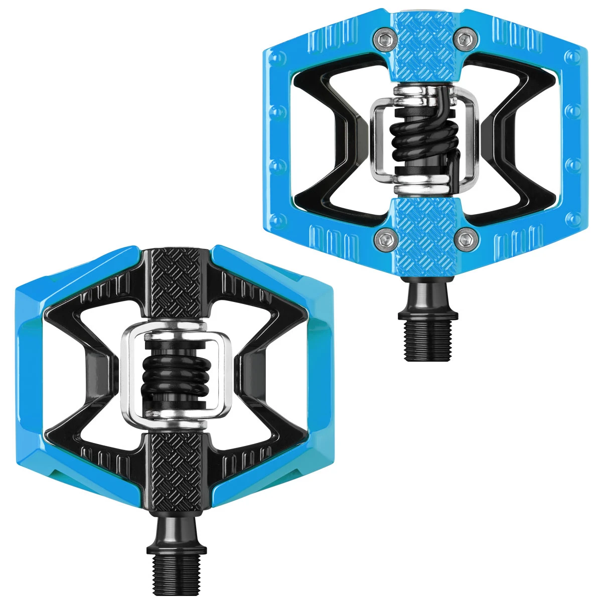 Crankbrothers Double Shot Blue/black Pedale 3 Crankbrothers Double Shot Blue/black Pedale