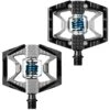 Crankbrothers Double Shot Black/raw/blue Pedale -MAXXIS Verkäufe crankbrothers doubleshot pedal black