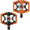 Crankbrothers Double Shot Orange/black Pedale