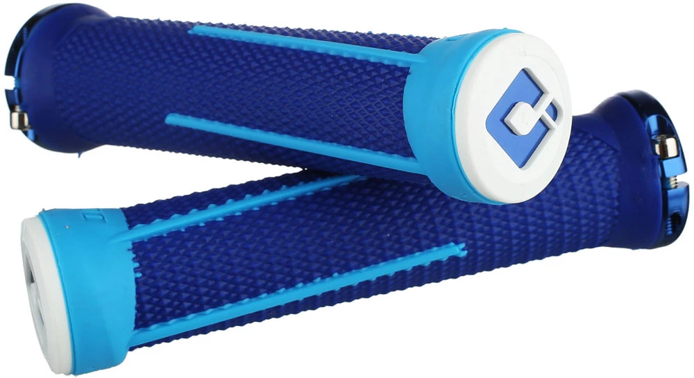 ODI Aaron Gwin AG1 Signature Blue/blue Lenkergriffe 3 ODI Aaron Gwin AG1 Signature Blue/blue Lenkergriffe