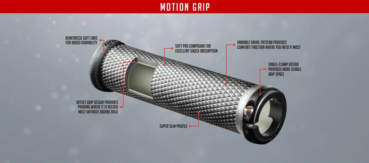 ODI Elite Motion Lock-ON Grips Black Lenkergriffe 4 ODI Elite Motion Lock-ON Grips Black Lenkergriffe – Bild 2