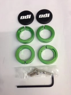 ODI Lock Jaw Clamps Klemmringe - Set Green