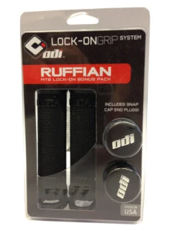 ODI Ruffian Lock-On Grips Black/black Lenkergriffe -MAXXIS Verkäufe odi ruffian lock on grips black black 1