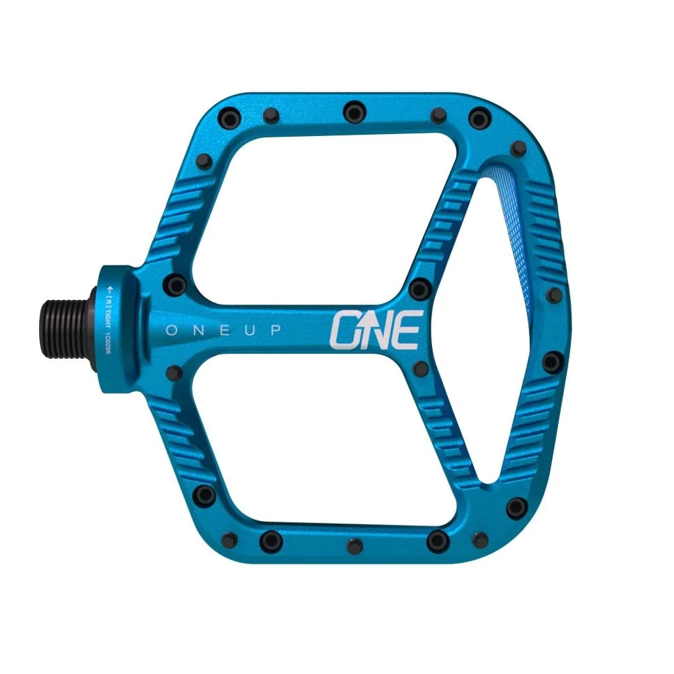 OneUp Aluminium Blue Pedal 3 OneUp Aluminium Blue Pedal