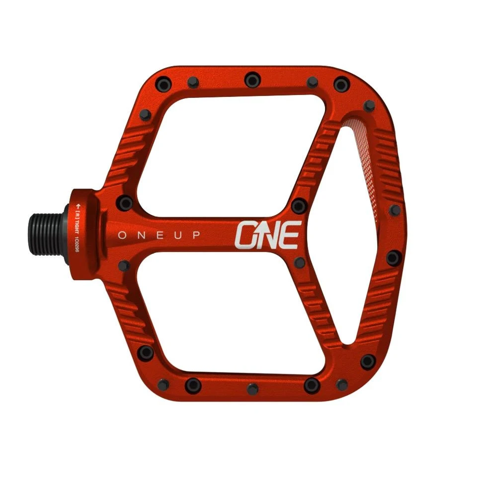 OneUp Aluminium Red Pedal 3 OneUp Aluminium Red Pedal