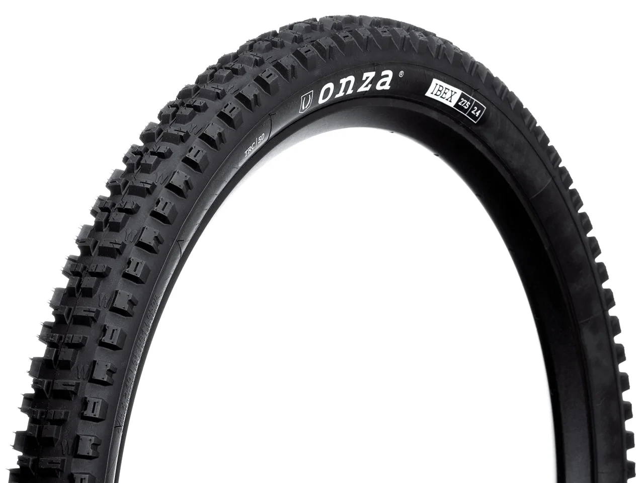 Onza IBEX TRC Trail Casing Soft Compound 50 60 TPI Tubeless Ready Black 27.5x2.40 Reifen 3 Onza IBEX TRC Trail Casing Soft Compound 50 60 TPI Tubeless Ready Black 27.5x2.40 Reifen