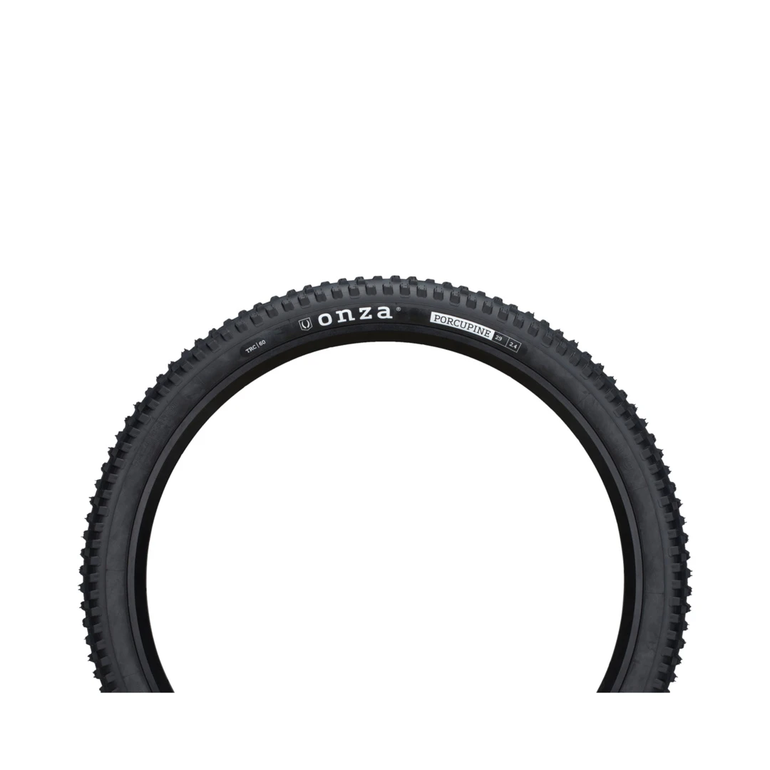 Onza Porcupine TRC Trail Casing Medium Compound 60 60 TPI Tubeless Ready Black 29x2.60 Reifen 5 Onza Porcupine TRC Trail Casing Medium Compound 60 60 TPI Tubeless Ready Black 29x2.60 Reifen – Bild 3
