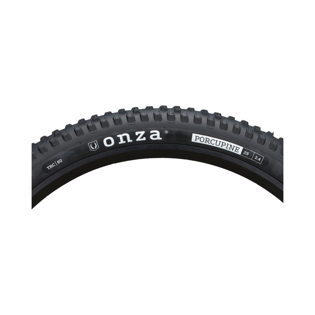 Onza Porcupine TRC Trail Casing Medium Compound 60 60 TPI Tubeless Ready Black 29x2.60 Reifen 6 Onza Porcupine TRC Trail Casing Medium Compound 60 60 TPI Tubeless Ready Black 29x2.60 Reifen – Bild 4