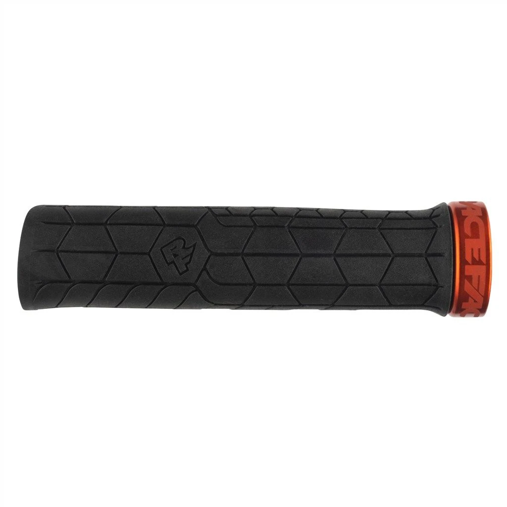 Race Face Getta Grip Lock-On 33mm Black/orange Lenkergriffe 4 Race Face Getta Grip Lock-On 33mm Black/orange Lenkergriffe – Bild 2