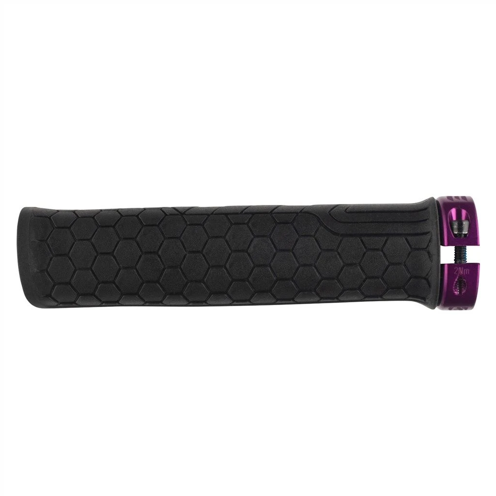 Race Face Getta Grip Lock-On 33mm Black/purple Lenkergriffe 5 Race Face Getta Grip Lock-On 33mm Black/purple Lenkergriffe – Bild 3