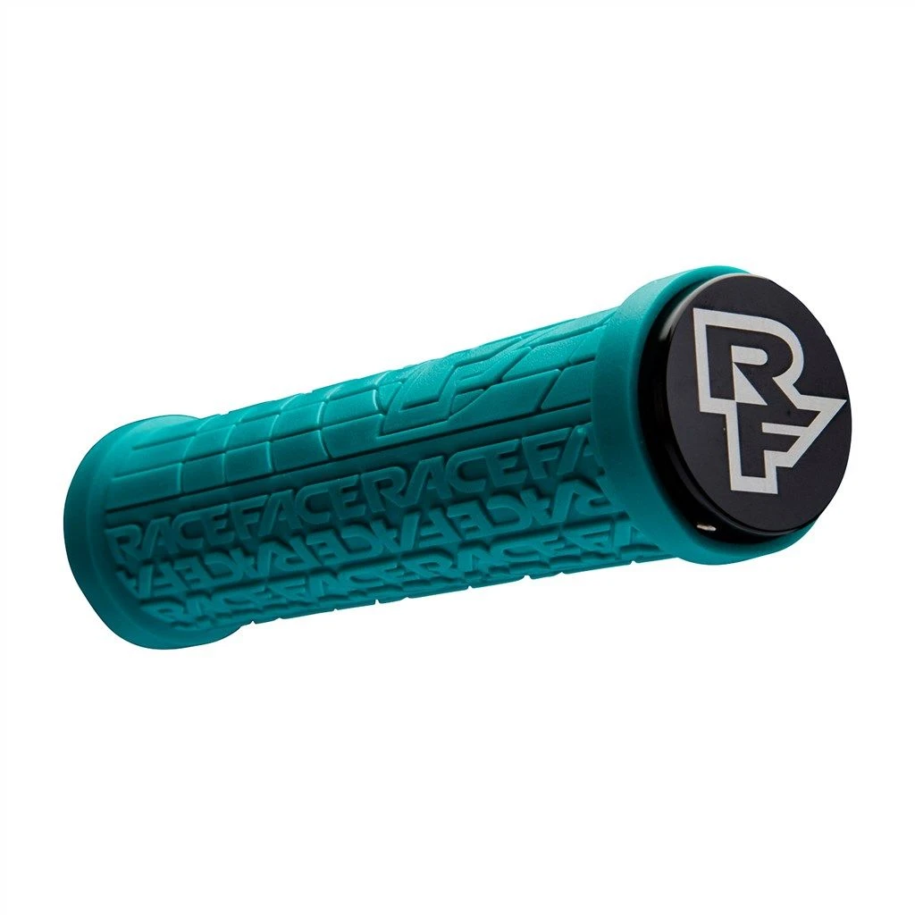 Race Face Grippler Grip Lock-On 30mm Turquoise Lenkergriffe 4 Race Face Grippler Grip Lock-On 30mm Turquoise Lenkergriffe – Bild 2