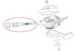 Sram XX1 Eagle/X01 Eagle Trigger Barrel Adjuster Kit Black -MAXXIS Verkäufe sram eagle schaltzug spannschraube