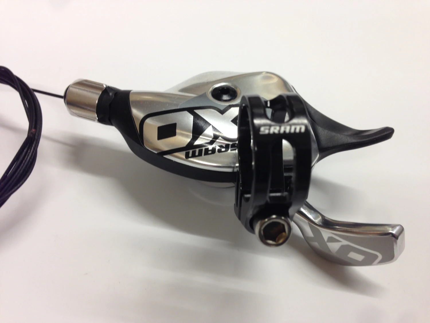 Sram X.0 10fach Silber Schalthebel 3 Sram X.0 10fach Silber Schalthebel