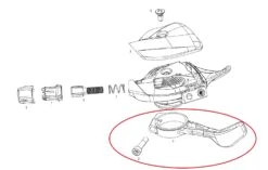 Sram X01 Eagle Trigger Pull Lever Kit Right