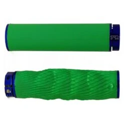 TMR Designs Imprint Grips Premium Grün/blau Lenkergriffe