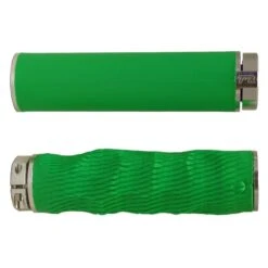TMR Designs Imprint Grips Premium Grün/silber Lenkergriffe