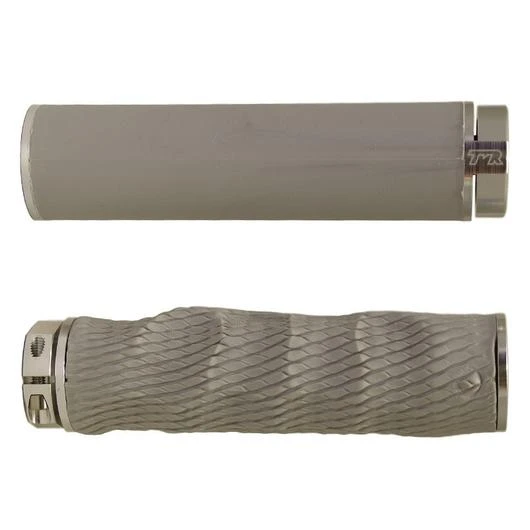 TMR Designs Imprint Grips Premium Magnesium/silber Lenkergriffe 3 TMR Designs Imprint Grips Premium Magnesium/silber Lenkergriffe